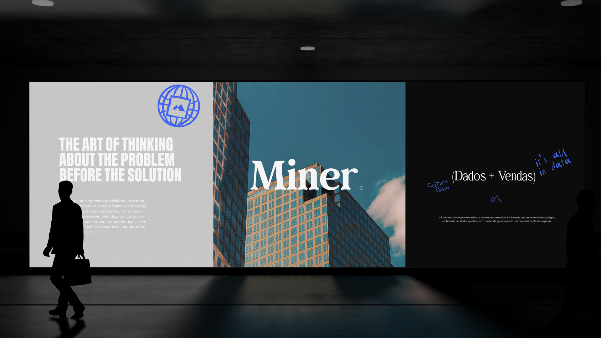 Identidade Miner: arquitetura, estratégia e dados